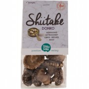 Bio Shiitake Donko, 25g Trockenpilze TerraSana (Dies ist ein SET aus 3 Packungen)